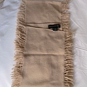 Banana Republic wool fringe scarf